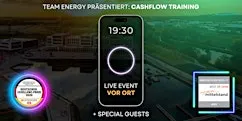 Cashflow Training Event! +Special Guests (LIVE vor Ort)