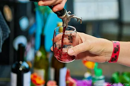 Fall Wine Walk in Downtown Campbell