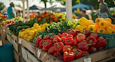 Downtown Melbourne Farmers Marketvat Riverview Park