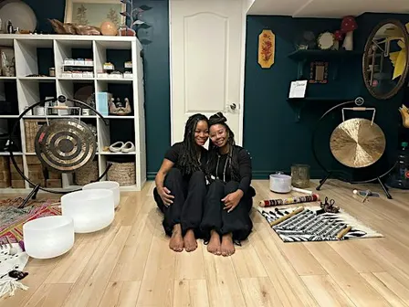 Reiki-Infused Sound Bath Meditation with Camille and Trish