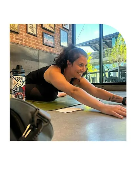 "Hold my beer"  Free Yoga at 2 Row Brewing