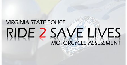Ride 2 Save Lives Motorcycle Assessment Course - Oct 24 (Virginia Beach)