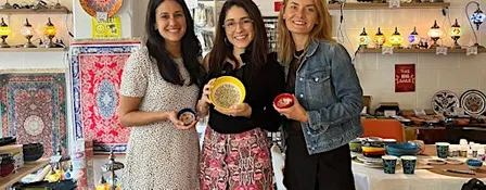 Painting Classes Townsville:  Ceramic Plates and Bowls