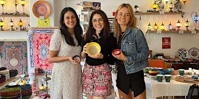 Painting Classes Narellan:  Ceramic Plates and Bowls