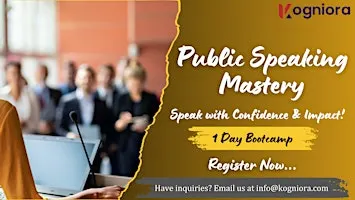 Public Speaking Mastery: Speak with Confidence & Impact! in Charlotte, NC