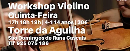 Workshop MUSIC IS ALIVE "VIOLINOS da AGUILHA"