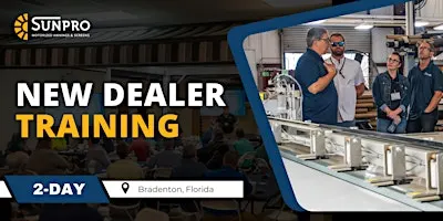 SunPro Products New Dealer Training • November 17-18, 2026