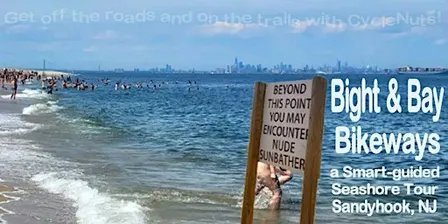 Sandy Hook, NJ Bight & Bay Bikeways - a Smart-guided Seashore Tour