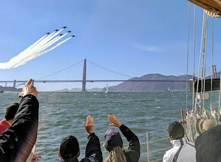 Blue Angels Spectator Sail - Fleet Week SF 2026