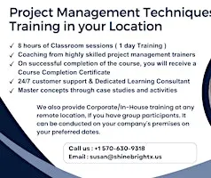 Boost Your Project Management Techniques Training in Concord, NH