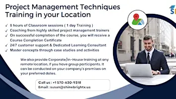 Project Management Techniques Training in Tucker, GA