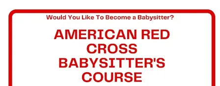 American Red Cross Babysitting Class