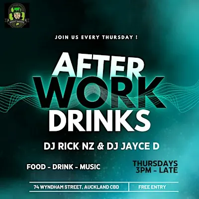 After Work Drinks with Live DJs