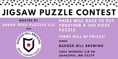 HALLOWEEN Pairs Jigsaw Puzzle Contest at Badger Hill Brewing - Oct 2026