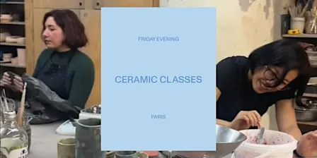 Friday Evening Ceramic Classes