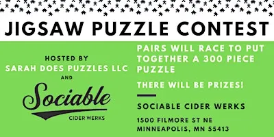 HALLOWEEN Pairs Jigsaw Puzzle Contest at Sociable Cider - October 2026