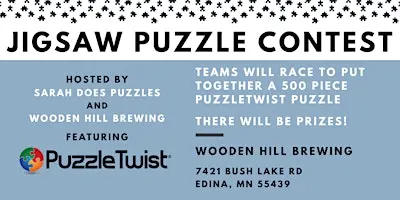 PUZZLETWIST Team Jigsaw Puzzle Contest at Wooden Hill Brewing - Nov 2026
