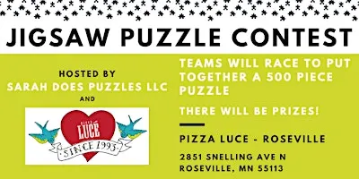 Team Jigsaw Puzzle Contest at Pizza Luce Roseville- September 2026