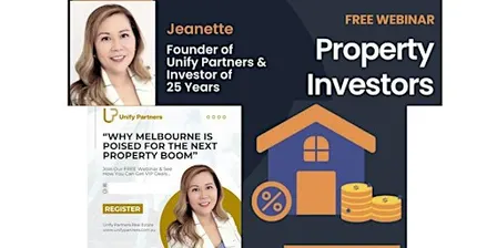 FREE WEBINAR Melbourne Property Outlook: TO BUY or RENT in Melbourne?
