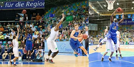 Sport-Fotografie mit Canon / in der 2. Basketball Bundesliga live dabei!