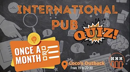 International Pub quiz @Coco's