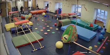 Toddler Gymnastics classes Mondays 1pm