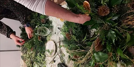 Christmas Wreath Workshop at The Exchange Bar