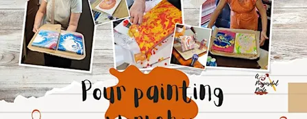 Pumpkin Paint Pouring Workshop - Louisville, KY ✨