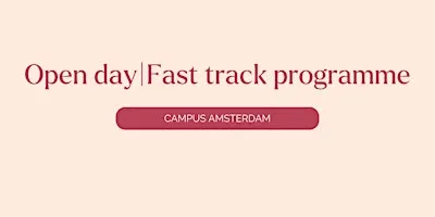 Fast Track | Open  day - Hotelschool The Hague