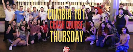 Cumbia 101 Crash Course  for Beginners in Houston. Thursday 10/15