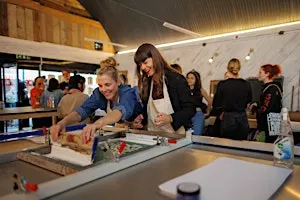 Screenprinting Poster Workshop - Mono Print Club Soda