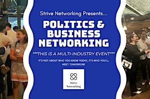 Politics and Business Networking | Elevating Your Potential - Rochester