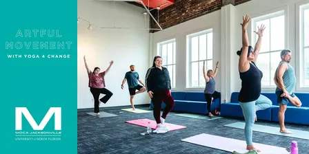 Artful Movement with Yoga 4 Change at MOCA Jacksonville