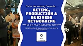 Acting, Production and Business Networking | Elevating Your Potential-Omaha