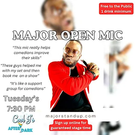 Copy of Major Standup Open Mic