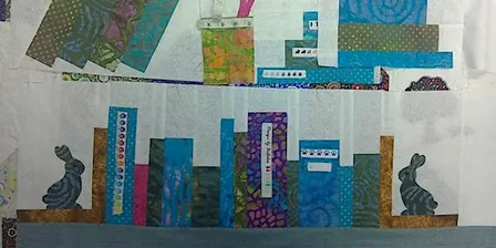 Intermediate Quilting - Applique Bookshelf Quilt PART ONE