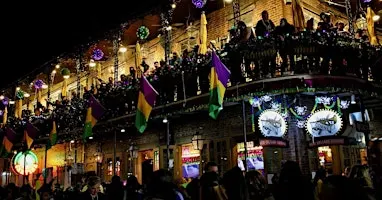 Mardi Gras Balcony Party - Bacchus Sunday