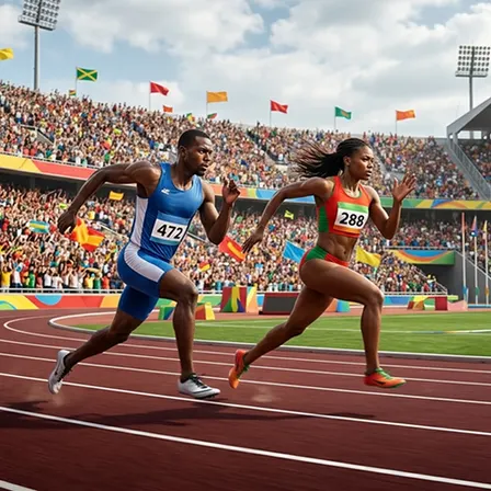 Athletics Track And Field Ath01 Summer Games 2028
