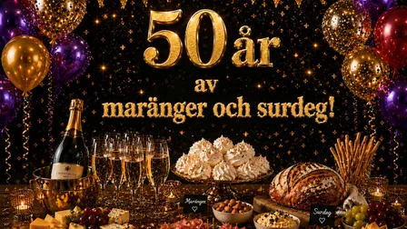EUSKEFEURAT - 50 år av maränger och surdeg!