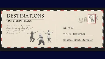 Destinations // Danseshow med OSI Gruppedans