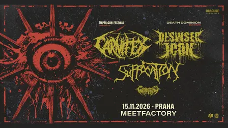 DESPISED ICON, CARNIFEX, SUFFOCATION, GUTRECTOMY