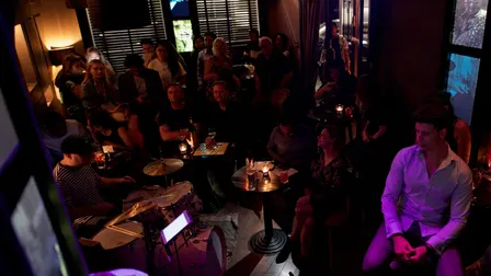 Live Jazz from the Piano Bar at Red Room Studios, Soho