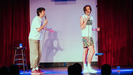 Josh & Aaron Do Improv (Feat. Hayden Johnson)