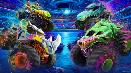 Hot Wheels Monster Trucks Live Color Bash
