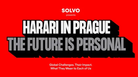 Harari in Prague. The future is personal