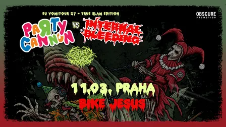 PARTY CANNON, INTERNAL BLEEDING, GUTTURAL SLUG