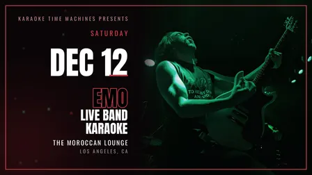 Karaoke Time Machines Presents: Emo Karaoke
