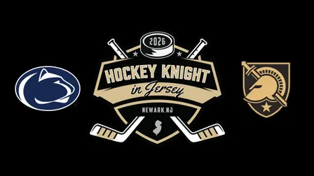 Hockey Knight In Jersey - Penn State v Army