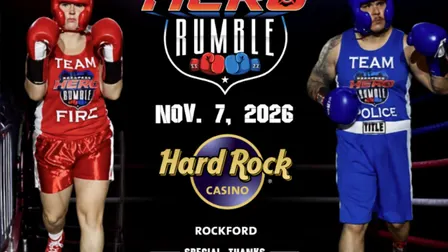 Rockford Hero Rumble - Police Vs Fire Boxing