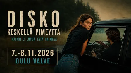 DISKO KESKELLÄ PIMEYTTÄ | LOPPUUNMYYTY